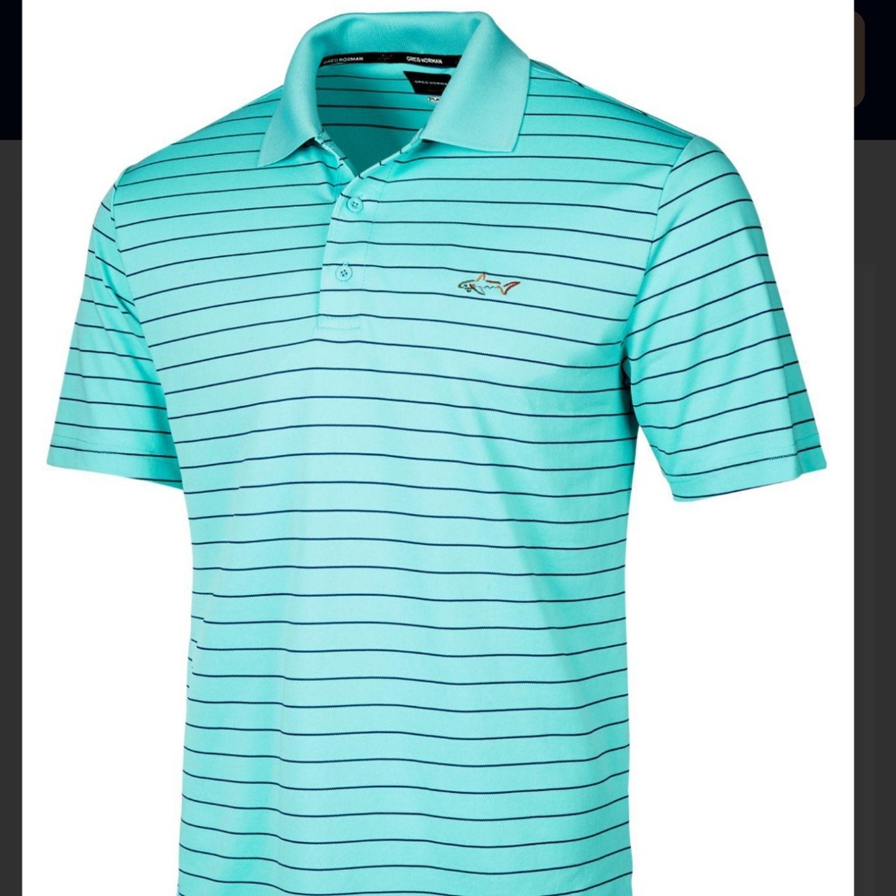 Greg Norman Tasso Elba Five Iron Play Dry polo